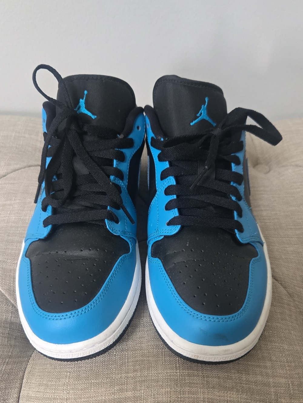 Men's Nike Air Jordan 1 Low sneakers - "Laser Blue" (No Box)